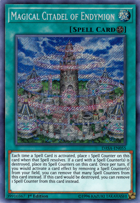 Magical Citadel of Endymion [DASA-EN055] Secret Rare | Galactic Gamez