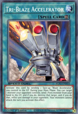 Tri-Blaze Accelerator [SGX1-ENH15] Common | Galactic Gamez