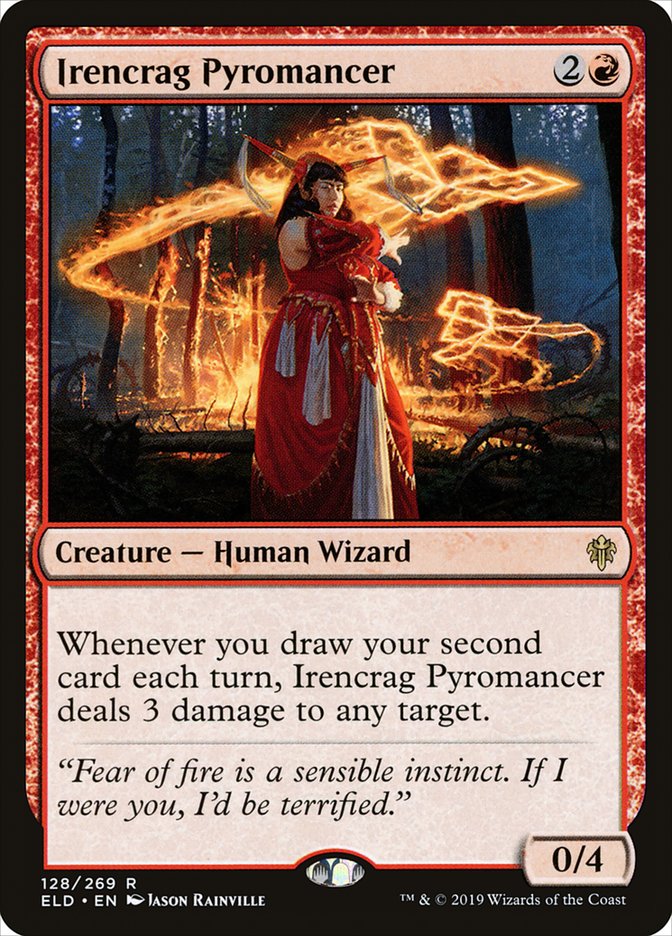 Irencrag Pyromancer [Throne of Eldraine] | Galactic Gamez