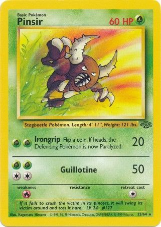 Pinsir (25/64) [Jungle Unlimited] | Galactic Gamez