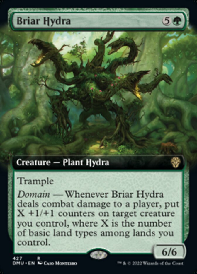 Briar Hydra (Extended Art) [Dominaria United] | Galactic Gamez