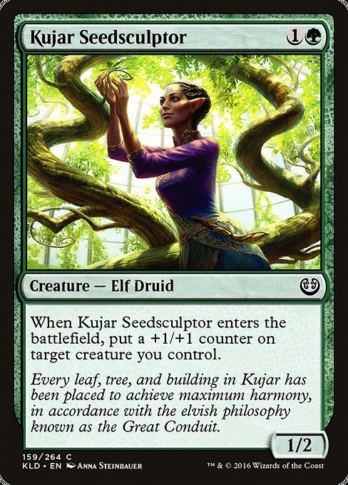 Kujar Seedsculptor [Kaladesh] | Galactic Gamez