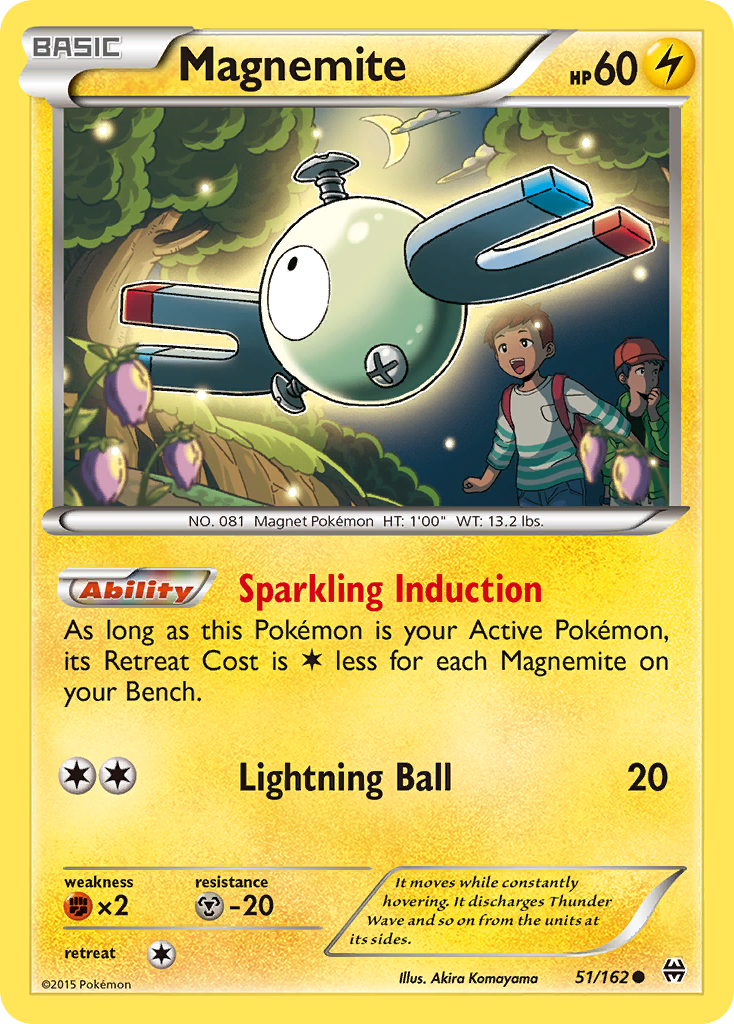 Magnemite (51/162) [XY: BREAKthrough] | Galactic Gamez