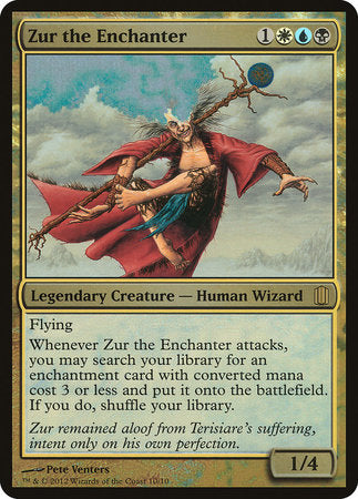 Zur the Enchanter (Commander's Arsenal) [Commander's Arsenal Oversized] | Galactic Gamez