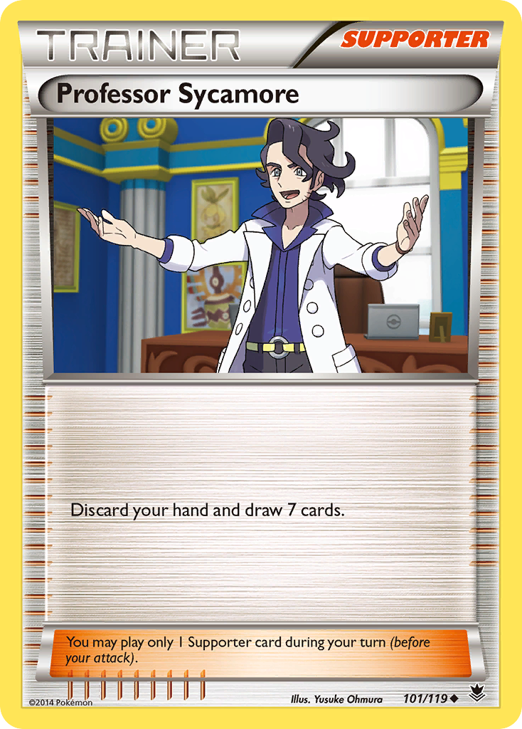 Professor Sycamore (101/119) [XY: Phantom Forces] | Galactic Gamez