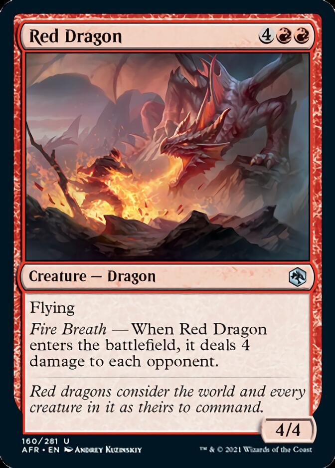 Red Dragon [Dungeons & Dragons: Adventures in the Forgotten Realms] | Galactic Gamez