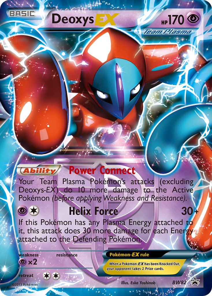 Deoxys EX (BW82) [Black & White: Black Star Promos] | Galactic Gamez