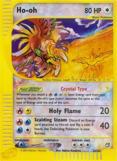 Ho-Oh (11/12) [Box Topper] | Galactic Gamez