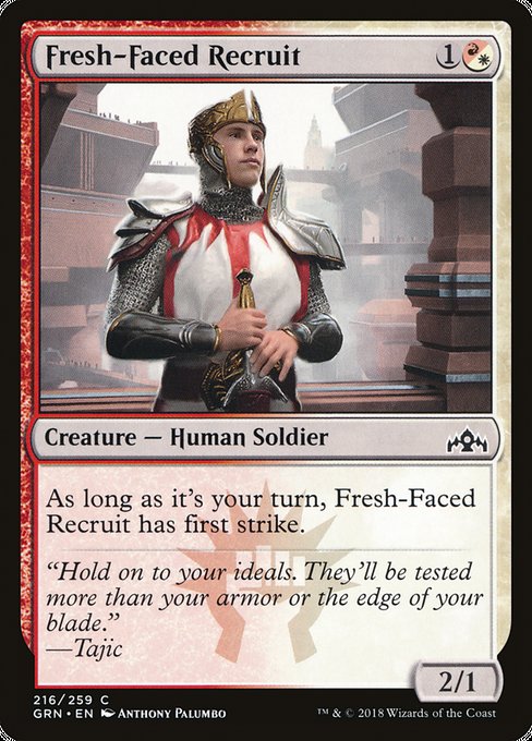 Fresh-Faced Recruit [Guilds of Ravnica] | Galactic Gamez