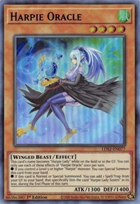 Harpie Oracle (Purple) [LDS2-EN077] Ultra Rare | Galactic Gamez