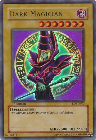 Dark Magician [LOB-E003] Ultra Rare | Galactic Gamez