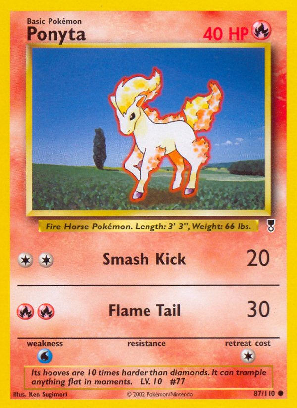 Ponyta (87/110) [Legendary Collection] | Galactic Gamez