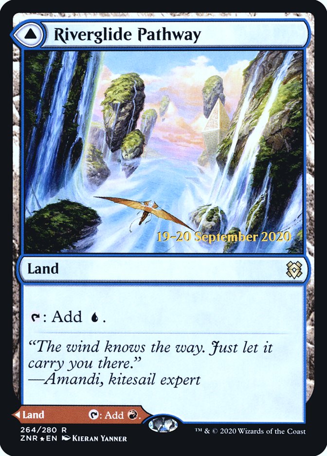 Riverglide Pathway // Lavaglide Pathway  [Zendikar Rising Prerelease Promos] | Galactic Gamez