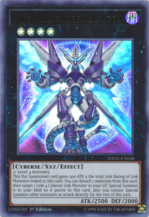 Firewall eXceed Dragon [DANE-EN036] Ultra Rare | Galactic Gamez