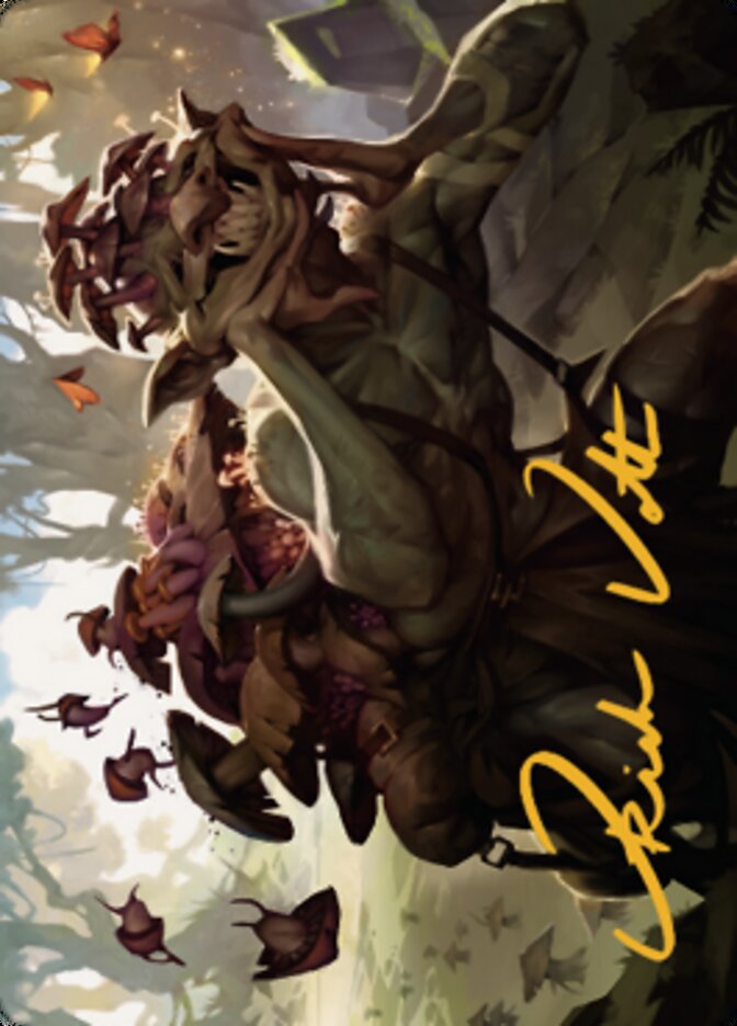 Sprouting Goblin Art Card (Gold-Stamped Signature) [Dominaria United Art Series] | Galactic Gamez