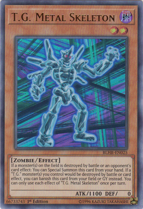 T.G. Metal Skeleton [BLHR-EN025] Ultra Rare | Galactic Gamez