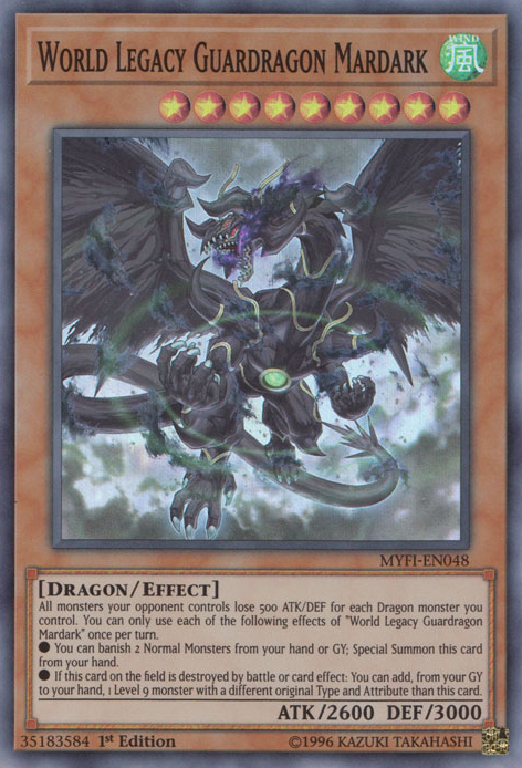 World Legacy Guardragon Mardark [MYFI-EN048] Super Rare | Galactic Gamez