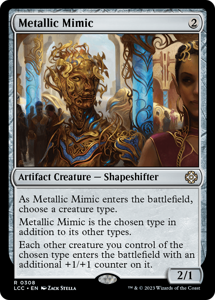 Metallic Mimic [The Lost Caverns of Ixalan Commander] | Galactic Gamez