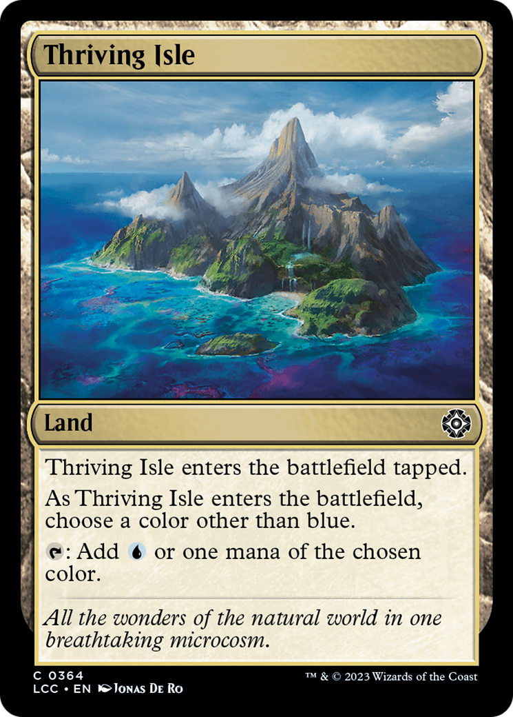 Thriving Isle [The Lost Caverns of Ixalan Commander] | Galactic Gamez