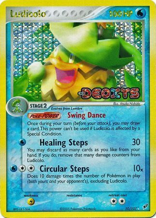 Ludicolo (10/107) (Stamped) [EX: Deoxys] | Galactic Gamez