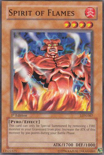 Spirit of Flames [LON-067] Common | Galactic Gamez