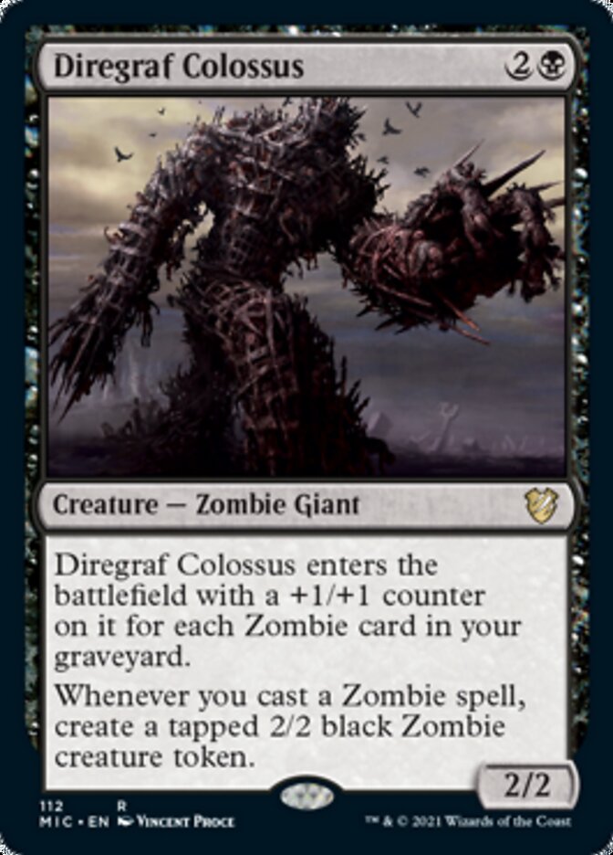 Diregraf Colossus [Innistrad: Midnight Hunt Commander] | Galactic Gamez