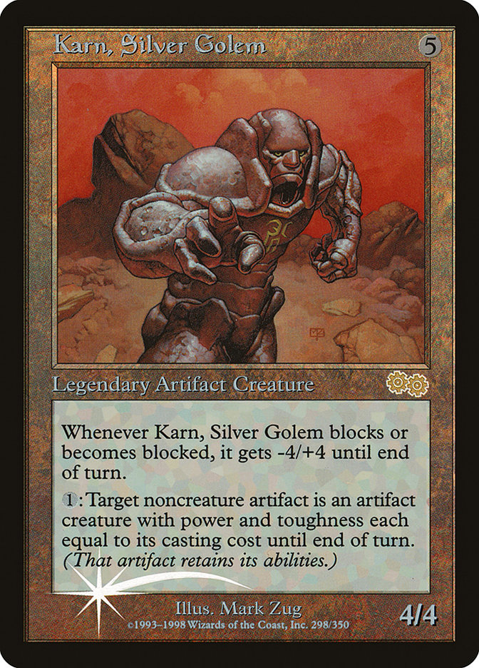 Karn, Silver Golem [Arena League 1999] | Galactic Gamez