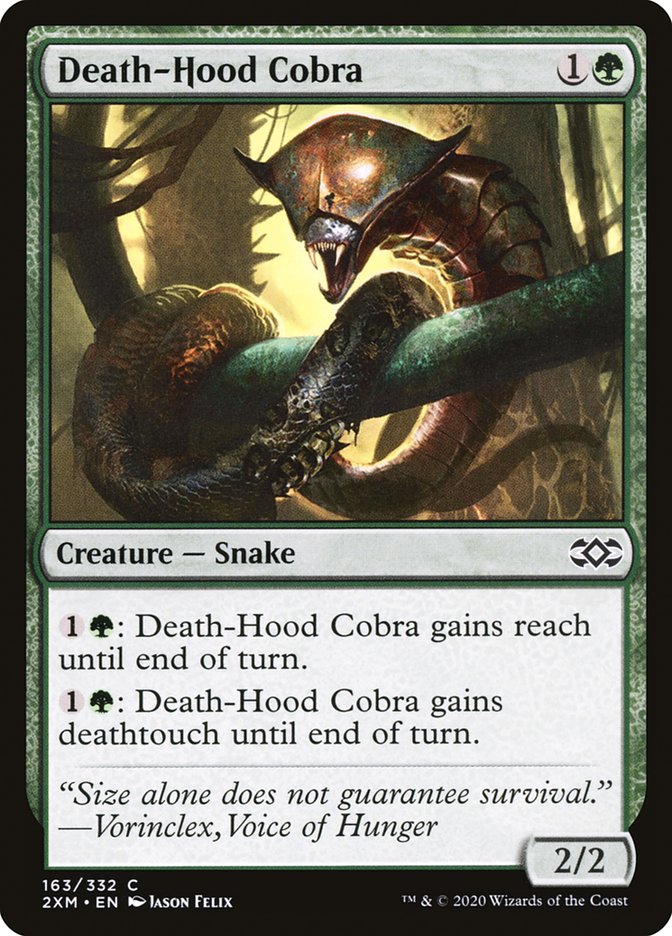 Death-Hood Cobra [Double Masters] | Galactic Gamez