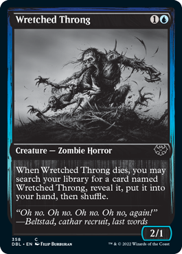 Wretched Throng [Innistrad: Double Feature] | Galactic Gamez