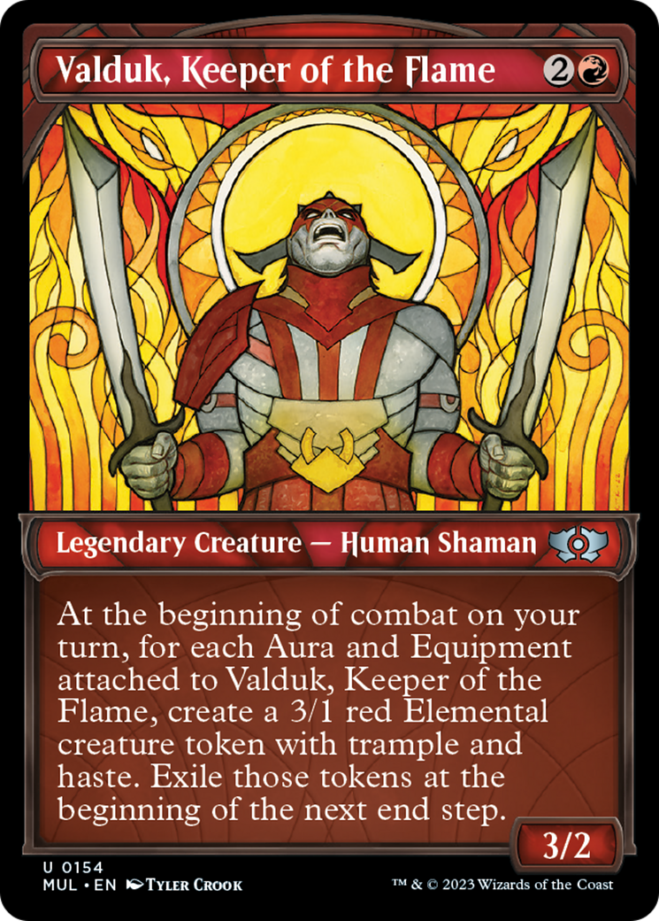 Valduk, Keeper of the Flame (Halo Foil) [Multiverse Legends] | Galactic Gamez