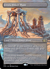 Urza's Power Plant (Borderless) [Double Masters] | Galactic Gamez