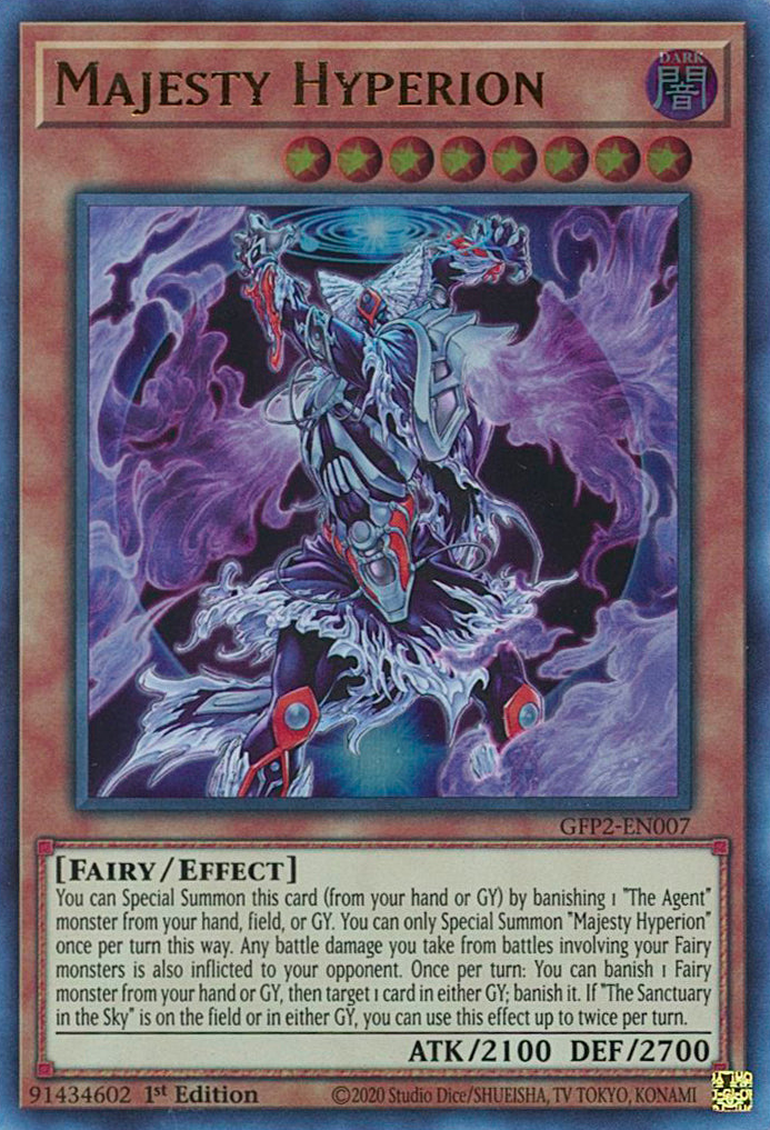 Majesty Hyperion [GFP2-EN007] Ultra Rare | Galactic Gamez