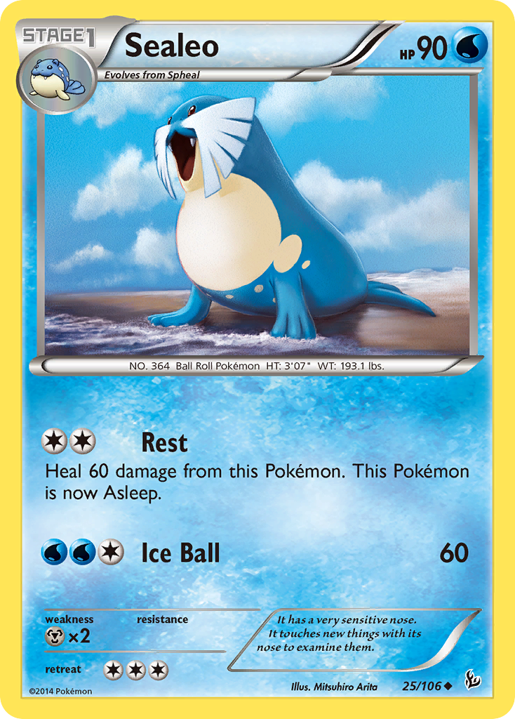 Sealeo (25/106) [XY: Flashfire] | Galactic Gamez