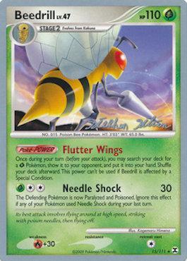 Beedrill LV.47 (15/111) (Luxdrill - Stephen Silvestro) [World Championships 2009] | Galactic Gamez