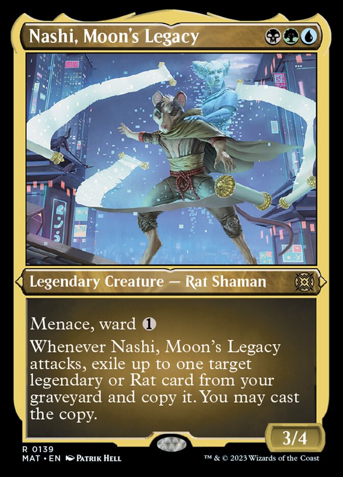 Nashi, Moon's Legacy (Foil Etched) [March of the Machine: The Aftermath] | Galactic Gamez