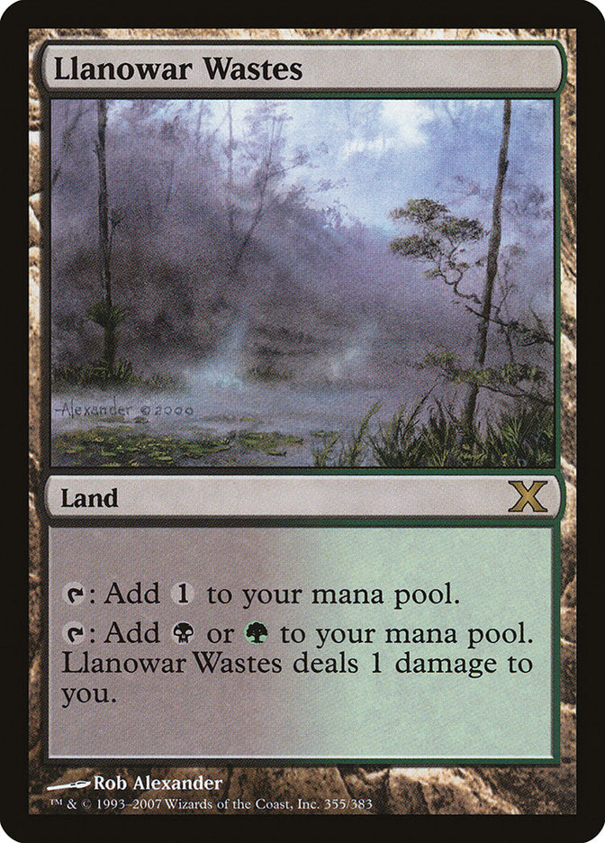 Llanowar Wastes [Tenth Edition] | Galactic Gamez