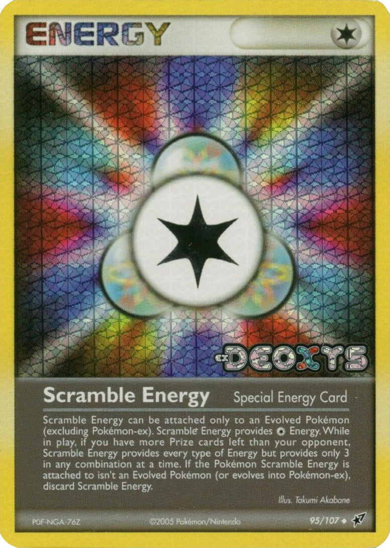 Scramble Energy (95/107) (Stamped) [EX: Deoxys] | Galactic Gamez