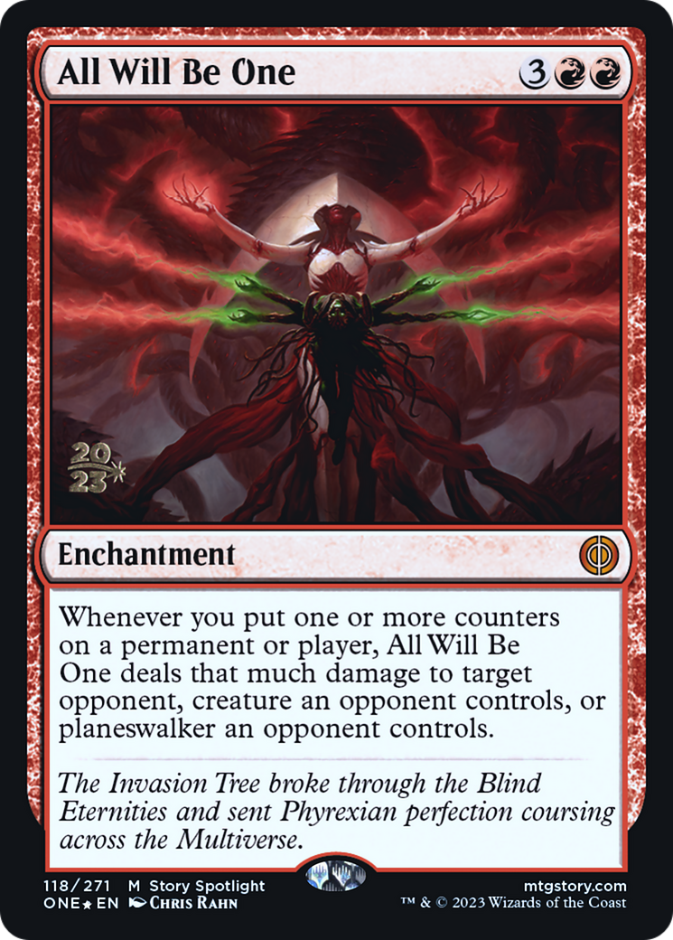 All Will Be One [Phyrexia: All Will Be One Prerelease Promos] | Galactic Gamez