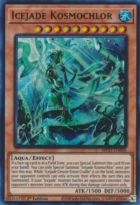 Icejade Kosmochlor [MP23-EN006] Ultra Rare | Galactic Gamez