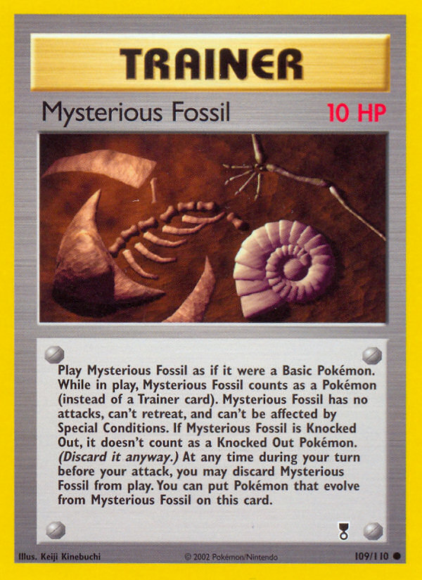 Mysterious Fossil (109/110) [Legendary Collection] | Galactic Gamez