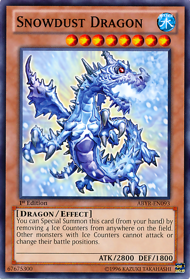 Snowdust Dragon [ABYR-EN093] Common | Galactic Gamez