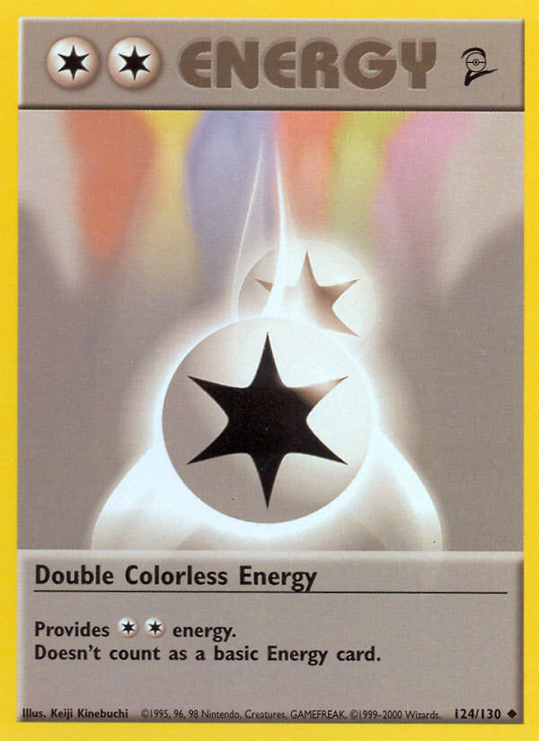 Double Colorless Energy (124/130) [Base Set 2] | Galactic Gamez