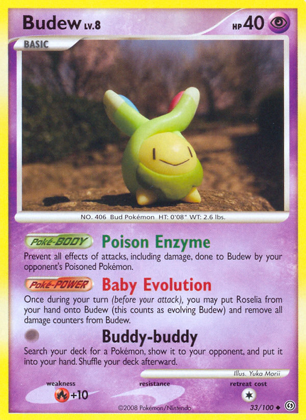 Budew (33/100) [Diamond & Pearl: Stormfront] | Galactic Gamez