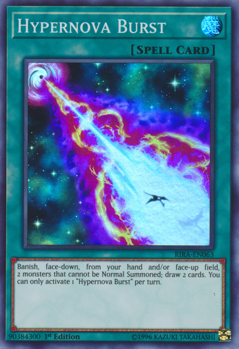 Hypernova Burst [RIRA-EN063] Super Rare | Galactic Gamez