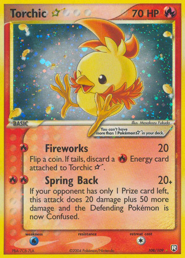 Torchic Star (108/109) [EX: Team Rocket Returns] | Galactic Gamez