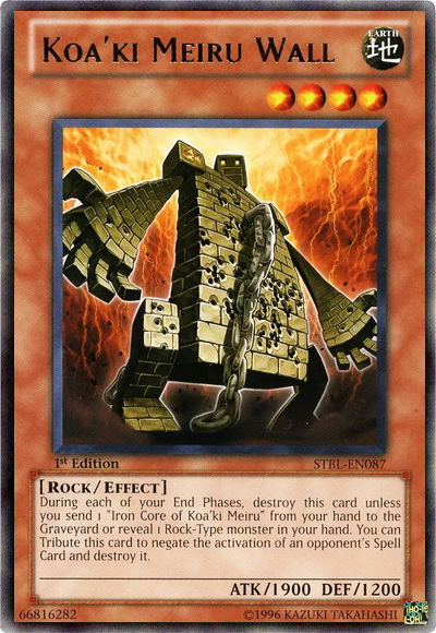 Koa'ki Meiru Wall [STBL-EN087] Rare | Galactic Gamez