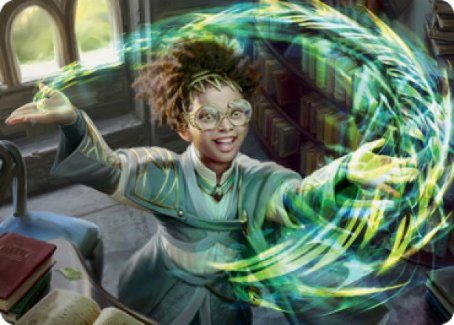 Eureka Moment Art Card [Strixhaven: School of Mages Art Series] | Galactic Gamez