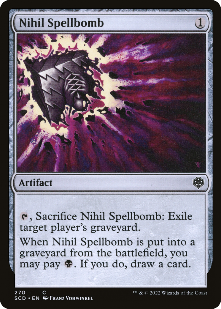 Nihil Spellbomb [Starter Commander Decks] | Galactic Gamez