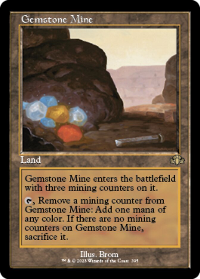 Gemstone Mine (Retro) [Dominaria Remastered] | Galactic Gamez