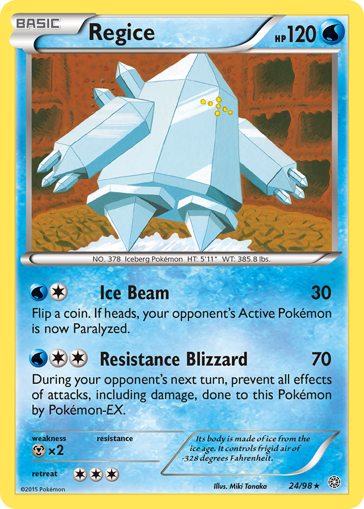 Regice (24/98) [XY: Ancient Origins] | Galactic Gamez